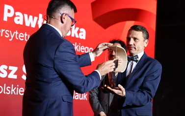 Prof. Tomasz Sulej, laureat Nagrody Specjalnej Przewroty - fot. Centrum Nauki Kopernik_East News