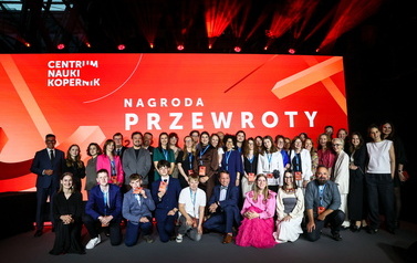 Laureaci i finaliści Nagrody Przewroty 2026 - fot. Centrum Nauki Kopernik_East News
