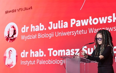 Irena Cieślińska - dyrektor programowa Centrum Nauki Kopernik, przewodnicząca kapituły Nagrody Specjalnej. - fot. Centrum NaukiKopernik_East News