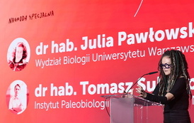 Irena Cieślińska - dyrektor programowa Centrum Nauki Kopernik, przewodnicząca kapituły Nagrody Specjalnej. - fot. Centrum NaukiKopernik_East News