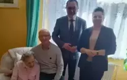 Zdjęcie do 109. urodziny naszej mieszkanki! 