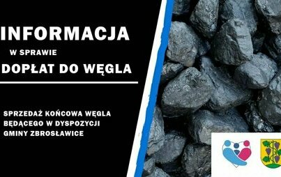 Zdjęcie do Gmina Zbrosławice ogłasza końcową sprzedaż węgla 