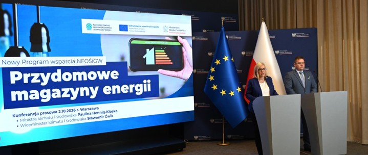 Zdjęcie do Nowy program dofinansowania przydomowych magazyn&oacute;w energii - nab&oacute;r od 20 października 2026 r.