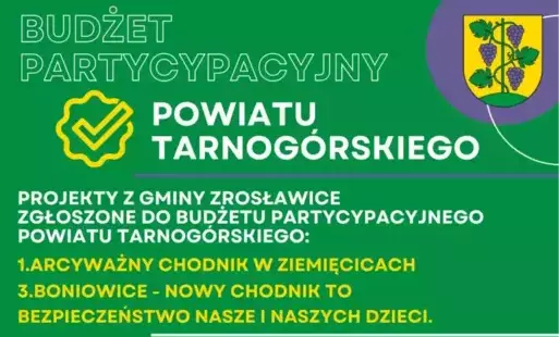 Zdjęcie do BUDŻET PARTYCYPACYJNY POWIATU TARNOG&Oacute;RSKIEGO