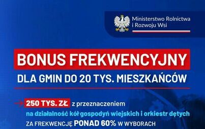 Zdjęcie do Bonus frekwencyjny &nbsp;