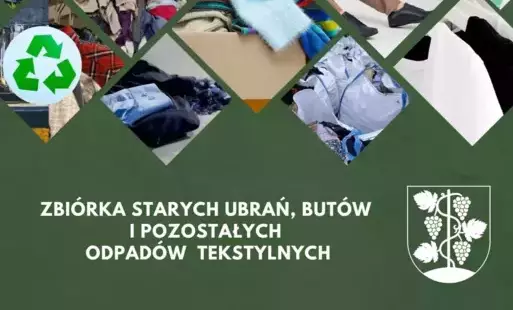 Zdjęcie do ZBI&Oacute;RKA STARYCH UBRAŃ, BUT&Oacute;W I POZOSTAŁYCH ODPAD&Oacute;W TEKSTYLNYCH &nbsp;&nbsp;