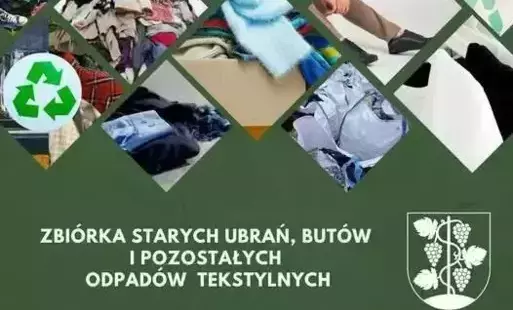 Zdjęcie do Przypominamy o zbi&oacute;rce starych ubrań, but&oacute;w i pozostałych odpad&oacute;w tekstylnych &nbsp; 