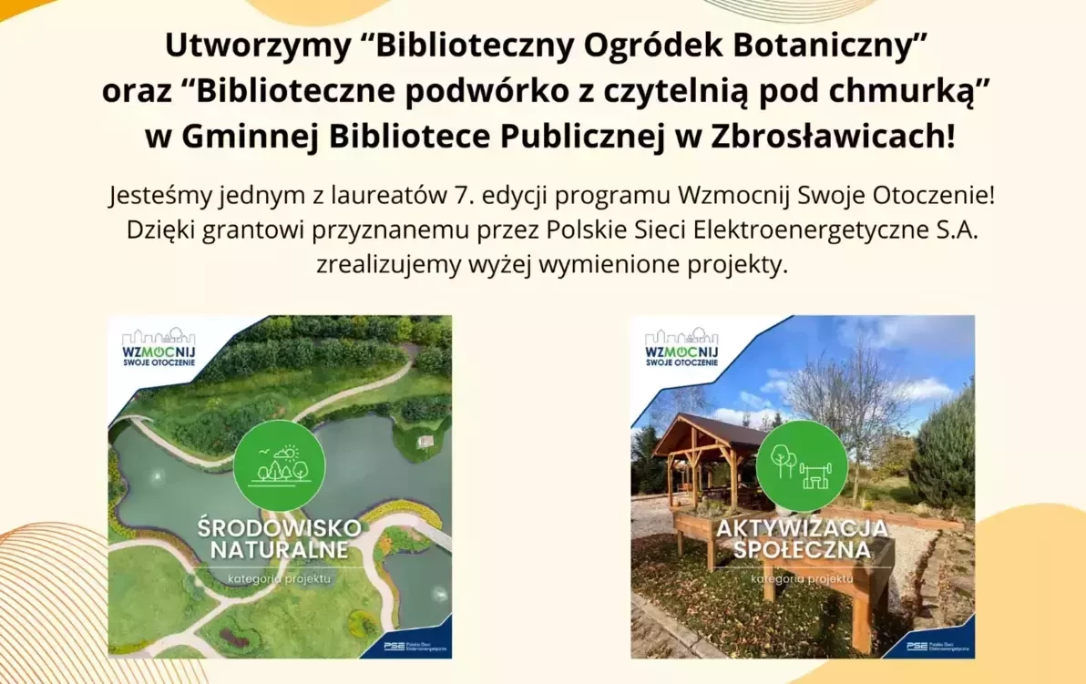 Zdjęcie do Biblioteka Gminna z dwoma nowymi obiektami dzięki dofinansowaniu...